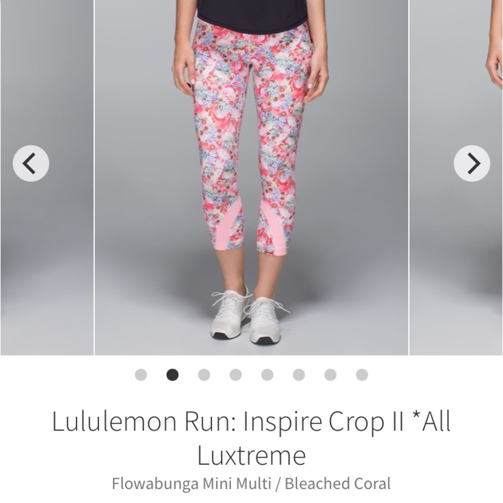 Lululemon Run: Inspire Crop II *All Luxtreme
